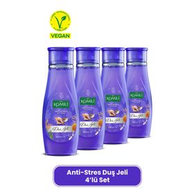 Komili 4x500 ml Anti Stres Egzotik Koku Duş Jeli