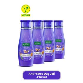 Komili 4x500 ml Anti Stres Egzotik Koku Duş Jeli