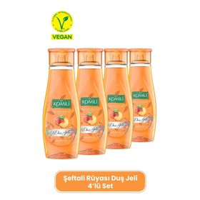 Komili 4x500 ml Şeftali Rüyası Duş Jeli