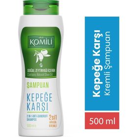 Komili 500 ml Kepek Karşıtı Kremli Vegan Şampuan
