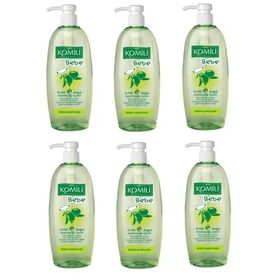 Komili 6x750 ml Doğal Zeytinyağlı Bebek Şampuanı
