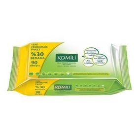 Komili 90 Yaprak 24'lü Set Islak Havlu