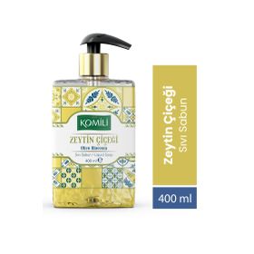 Komili Akdeniz Premium Zeytin Çiçeği 400 ml Sıvı Sabun