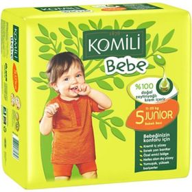 Komili Bebe No:5 Junior 30 Adet Bebek Bezi