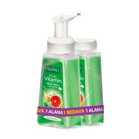 Komili Kopuk Sabun 2x250 ml Nemlendirici