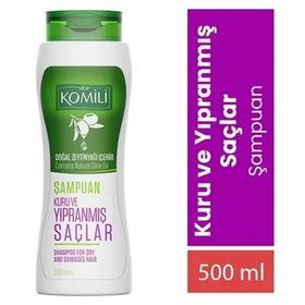 Komili Kuru ve Yıpranmış Saçlar İçin 500 ml Temel Bakım Şampuanı