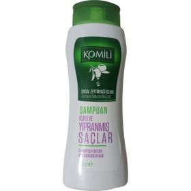 Komili Kuru ve Yıpranmış Saçlar İçin Onarıcı Bakım Zeytinyağlı 2x500 ml Şampuan