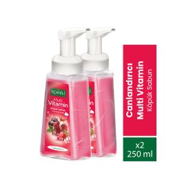 Komili Multi Vitamin 2x250 ml Canlandırıcı Köpük Sabun