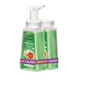Komili Multivitamin Nemlendirici 2x250 ml Köpük Sabun