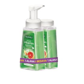 Komili Multivitamin Nemlendirici 2x250 ml Köpük Sabun