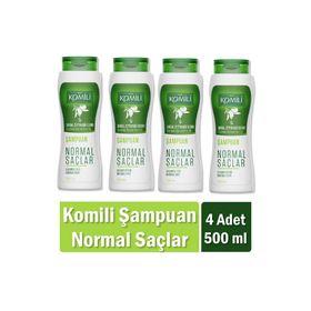 Komili Normal Saçlar 4x500 ml Vegan Şampuan