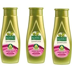 Komili Normal Saçlar İçin Zeytinyağlı 3x500 ml Şampuan