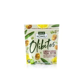 Komili Olibites Limonlu Kekikli 30 gr Yeşil Zeytin