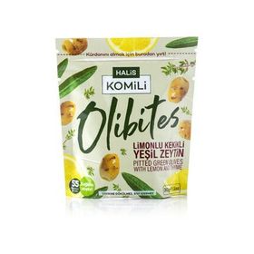 Komili Olibites Limonlu Kekikli 30 gr Yeşil Zeytin