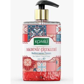 Komili Premium 400 ml Akdeniz Çiçekleri Sıvı Sabun