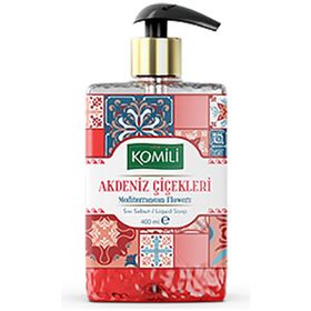 Komili Premium 400 ml Akdeniz Çiçekleri Sıvı Sabun