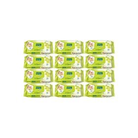 Komili Soft Plastik Kapaklı 12x70 Adet Bebek Islak Mendil