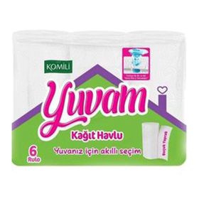 Komili Ultra Hareketli 21.2x150 m 6'lı Yuvam Profesyonel Havlu