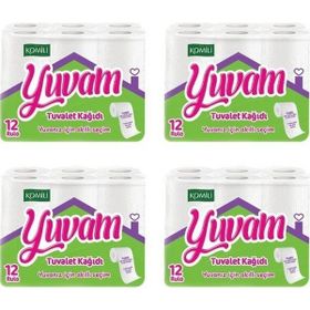 Komili Yuvam 12'li Tuvalet Kağıdı (4 adet)
