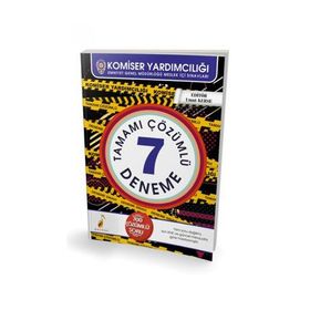 Komiser Yardımcılığı 7 Çözümlü Deneme Sınavı Umut Kerse Pelikan Tıp Teknik Yayınları