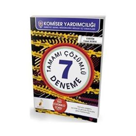 Komiser Yardımcılığı 7 Çözümlü Deneme Sınavı Umut Kerse Pelikan Tıp Teknik Yayınları
