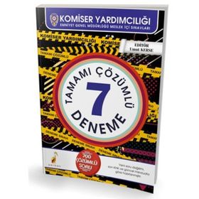Komiser Yardımcılığı 7 Çözümlü Deneme Sınavı Umut Kerse Pelikan Tıp Teknik Yayınları