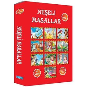 Komisyon 10 Kitap Takım Neşeli Masallar Seti