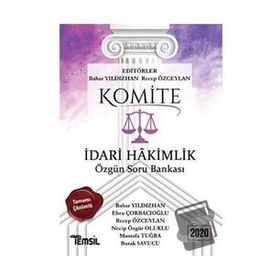 Komite İdari Hakimlik Tamamı Çözümlü Özgün Soru Bankası 2020