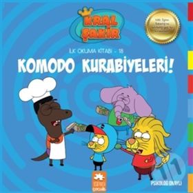 Komodo Kurabiyeleri Kral Şakir İlk Okuma Kitabım 18 Varol Yaşaroğlu