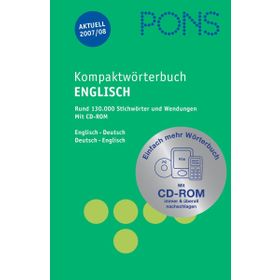 Kompaktwörterbuch Englisch Deutsch-Pons