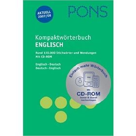Kompaktwörterbuch Englisch Deutsch-Pons