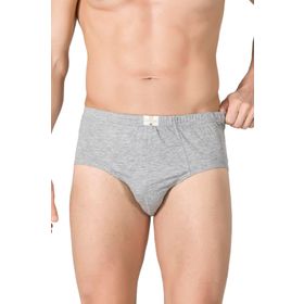 Kompedan K0037 Gri Melanj Erkek Süprem Slip Külot