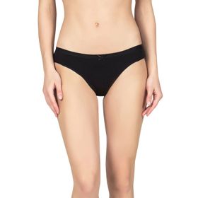 Kompedan K23533 Siyah Kadın Slip Külot