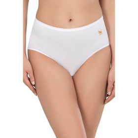 Kompedan K23922 Pamuklu Yüksek Bel Bato Modal Kadın Beyaz Külot