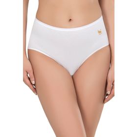 Kompedan K23922 Pamuklu Yüksek Bel Bato Modal Kadın Beyaz Külot