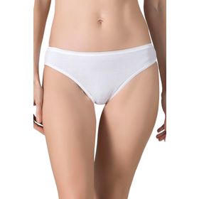 Kompedan K23926 Beyaz Kadın Viskon Slip