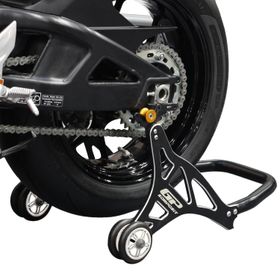 Kompozit Motosiklet Siyah GP Universal Aluminyum Takozdan Arka Kaldırma Sehpası
