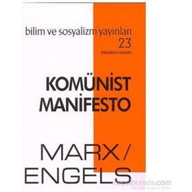Komünist Manifesto - Friedrich Engels k marx