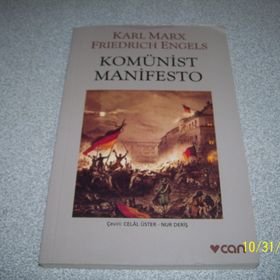 KOMÜNIST PARTI MANIFESTOSU MANIFEST DES KOMMUNISTISCHEN PARTIE - KARL MARX;FRIEDRICH ENGELS