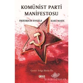 KOMÜNIST PARTI MANIFESTOSU MANIFEST DES KOMMUNISTISCHEN PARTIE - KARL MARX;FRIEDRICH ENGELS