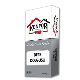 Konfor 20 kg Beyaz Silikonlu Derz Dolgu