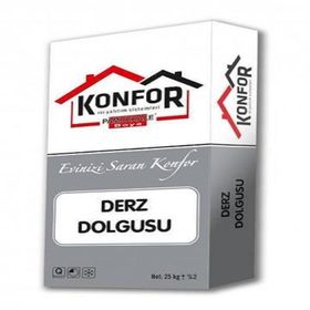 Konfor 20 kg Gri Silikonlu Derz Dolgu