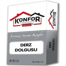 Konfor 20 kg Gri Silikonlu Derz Dolgu