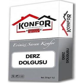 Konfor 20 kg Gri Silikonlu Derz Dolgu