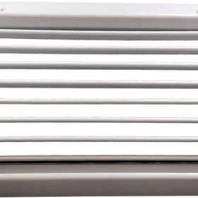 Konfor 40x12,5 cm Alüminyum Çift Sıra Kanatlı Yuvarlak Kanal İçin Menfez