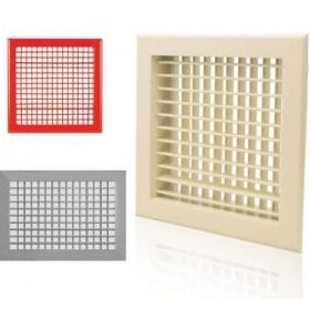 Konfor 50x25 Çift Sıra Kanatlı Üfleme Menfezi