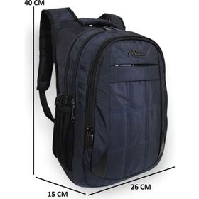 Konfores 1552-2227 Lacivert Anatomik Yarasa Sırt Unisex Okul Çantası
