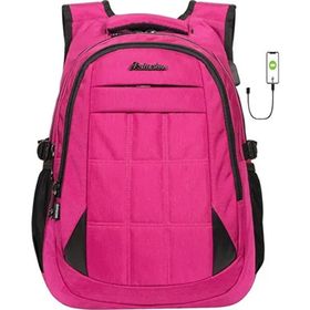 Konfores 1552-2227 Pembe Anatomik Yarasa Sırt Unisex Okul Çantası