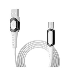Konfulon DC-01 Süper Hızlı 1 m 2.4 A Beyaz Micro USB Kablo