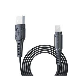 Konfulon DC-03 Süper Hızlı Siyah 1 mt 2.4A Type-C Kablo